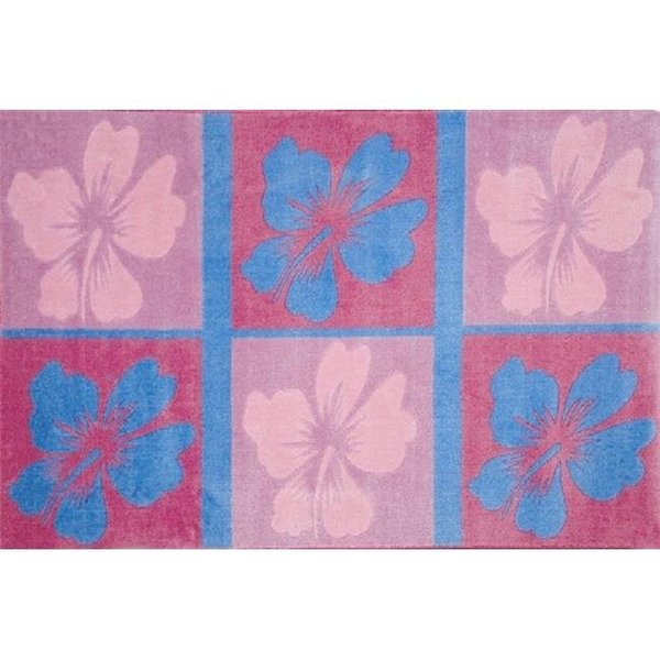 La Rug, Fun Rugs LA Rug TSC-255 3958 Supreme Collection Hula Dream Rug - 39 x 58 Inch TSC-255 3958